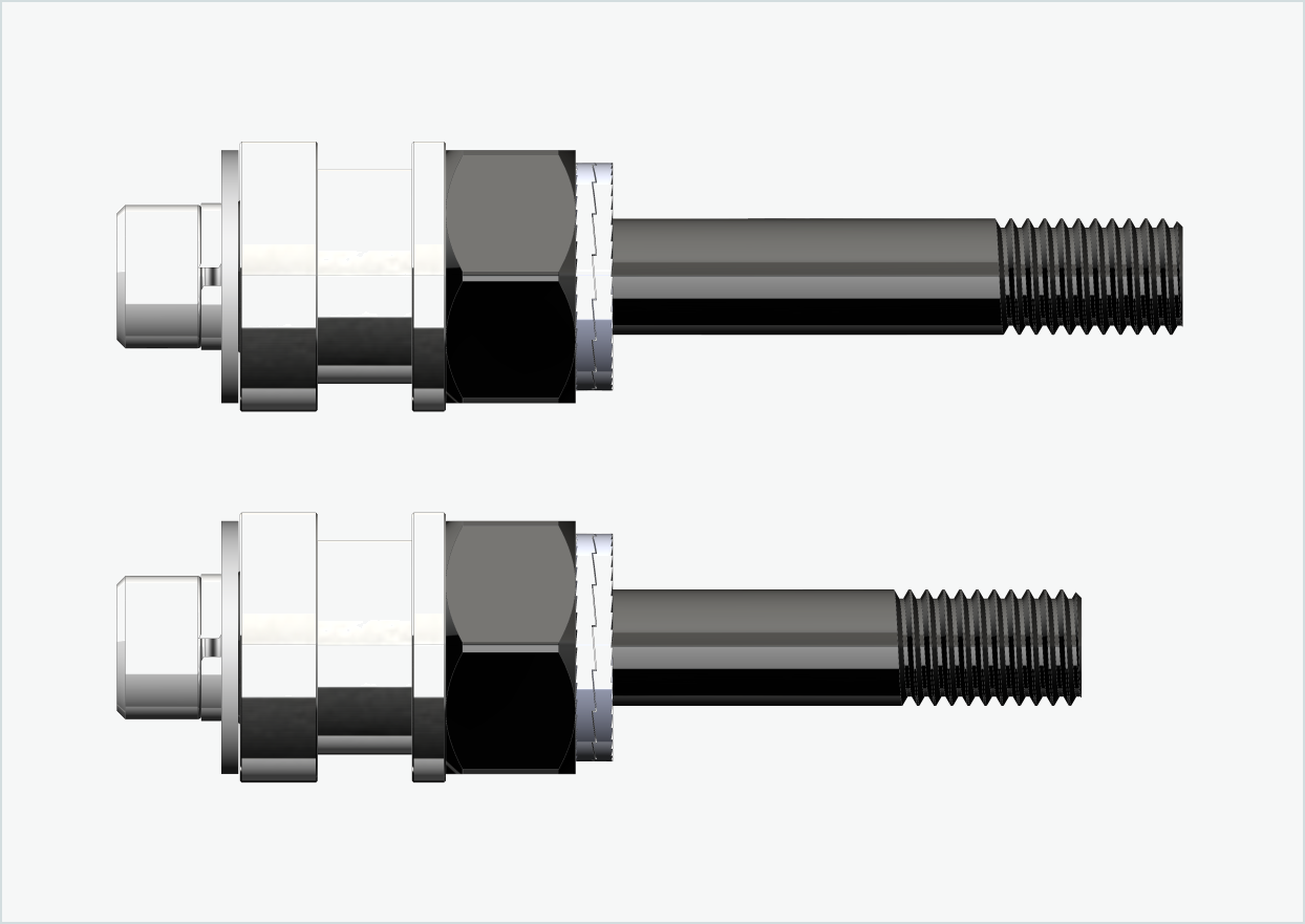 BOB YAK / IBEX set d'adaptateur de filetage (30mm/36mm) | pour Rohloff Speedhub 500-14 / A12