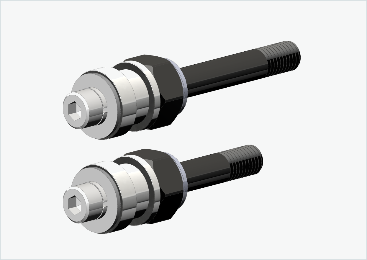 BOB YAK / IBEX set d'adaptateur de filetage (30mm/42mm) | pour Rohloff Speedhub 500-14 / A12