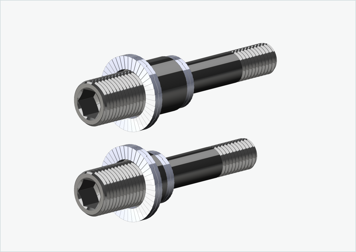 Burley COHO XC Kit adaptateur de filetage | pour HASE PINO avec Rohloff Speedhub 500-14 / A12