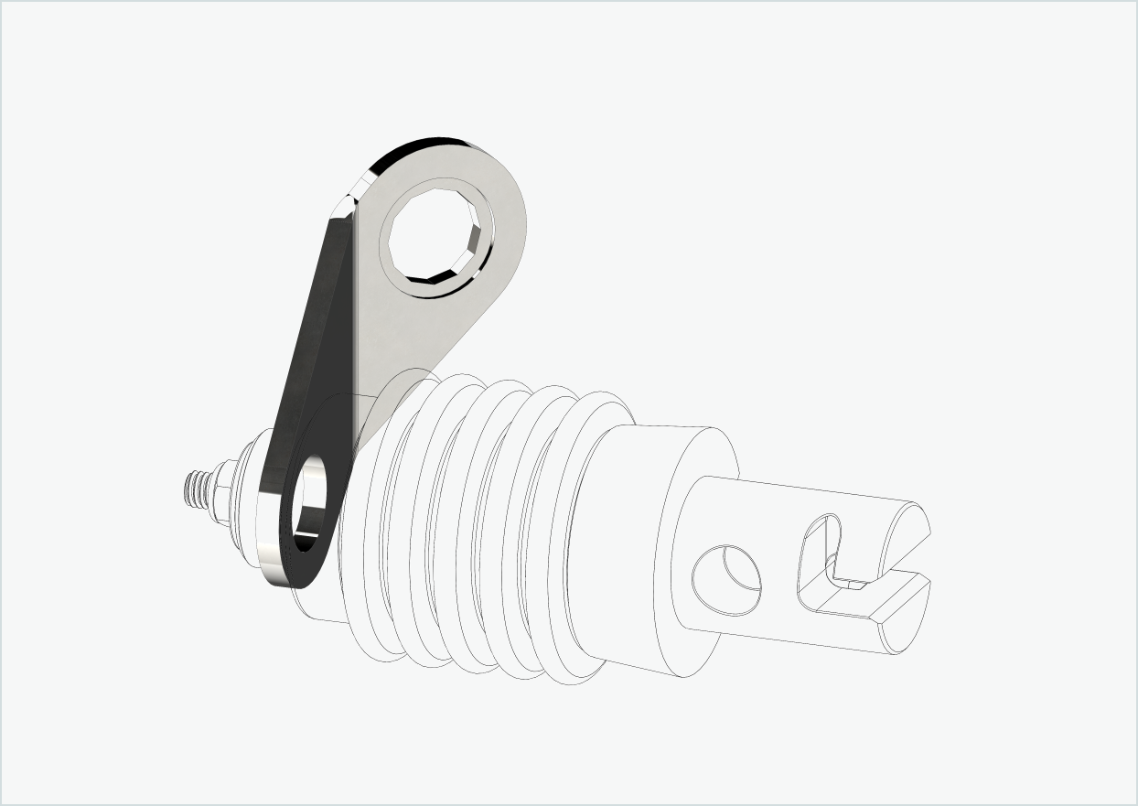 Plaque de base "E" pour raccords Weber